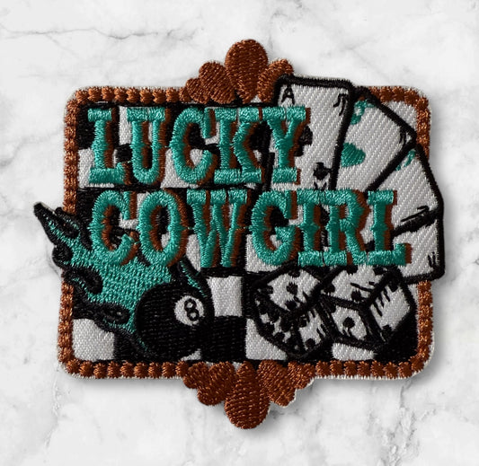 Lucky cowgirl cards