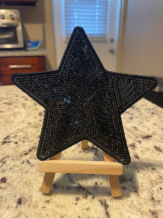 Large sequin star (multiple colors)