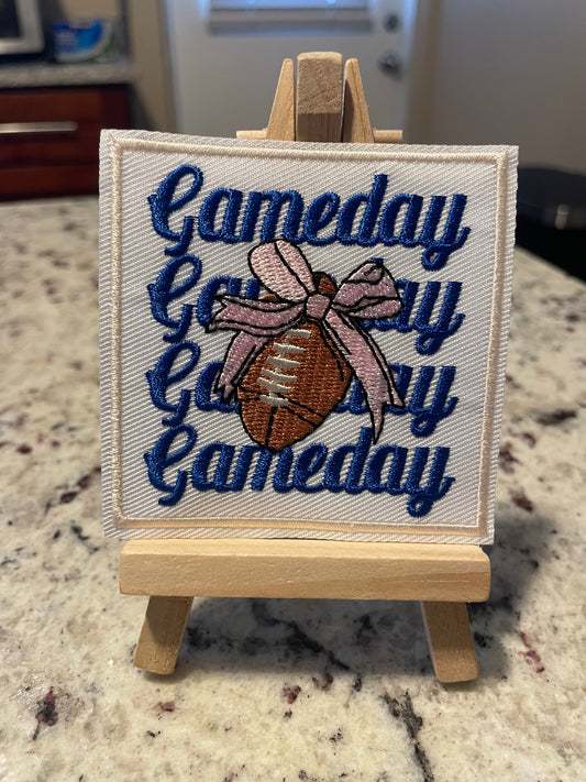 Game day football bow