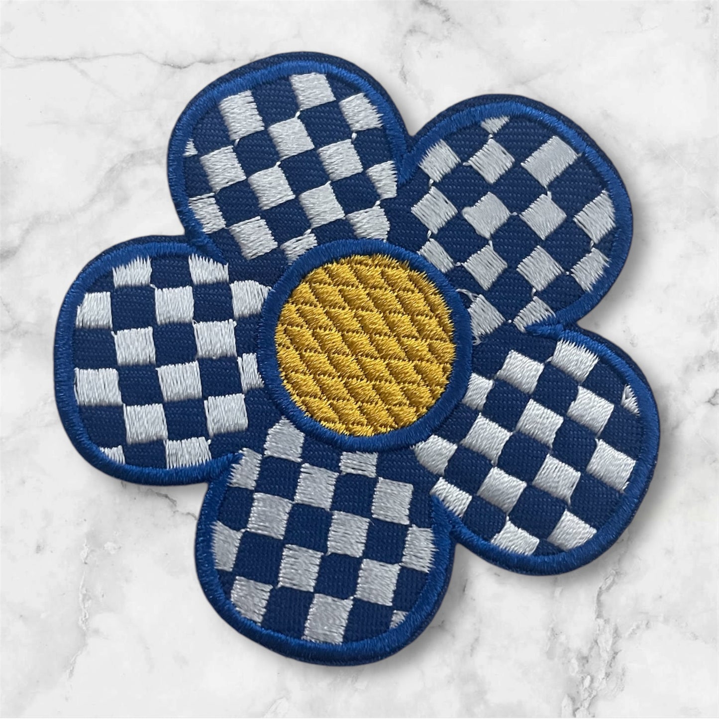 Checkered flowers (multiple colors)