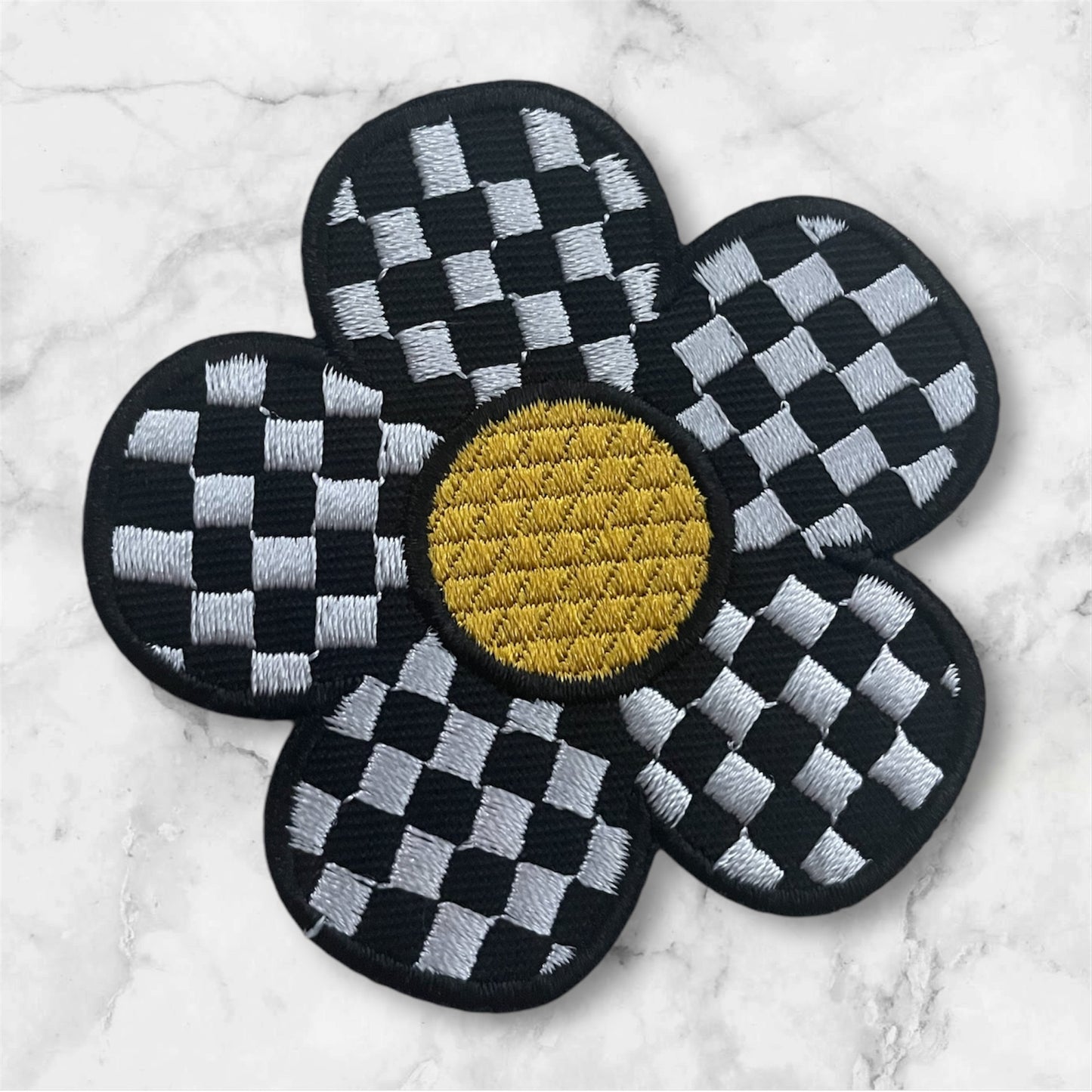 Checkered flowers (multiple colors)