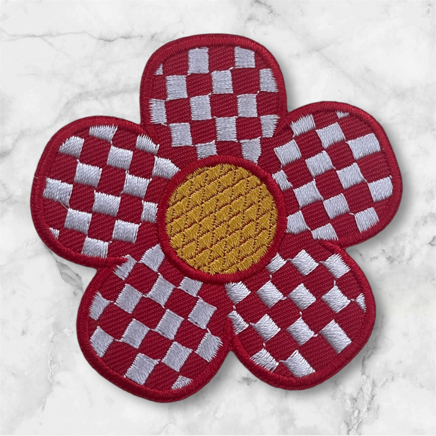 Checkered flowers (multiple colors)