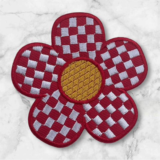 Checkered flowers (multiple colors)