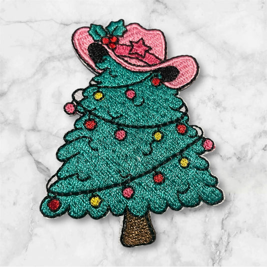 Christmas tree with hat